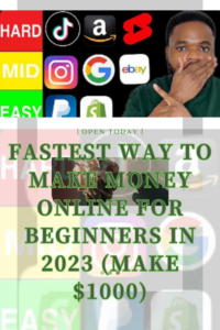 FASTEST Way to Make Money Online For Beginners In 2023 (Make $1000)